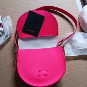 3X$30 Levis  WOMEN Hot Pink Crossbody  Small Purse Bag  NWOT